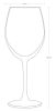 Pa≈üabah√ße 44738 Enoteca 2 Pieces Red Wine Glass, 615 cc