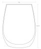 Pa≈üabah√ße 420825 Amber 6 Pieces Water and Whiskey Glass, 350 cc