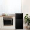 3.5Cu.Ft Compact Refrigerator Mini Fridge with Freezer, Small Refrigerator with 2 Door, 7 Level Thermostat Removable Shelves for Kitchen, Dorm